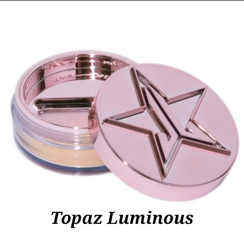 Jeffree Star Magic Star Luminous Setting Powder in Topaz, NEW. Full Size, 10G.